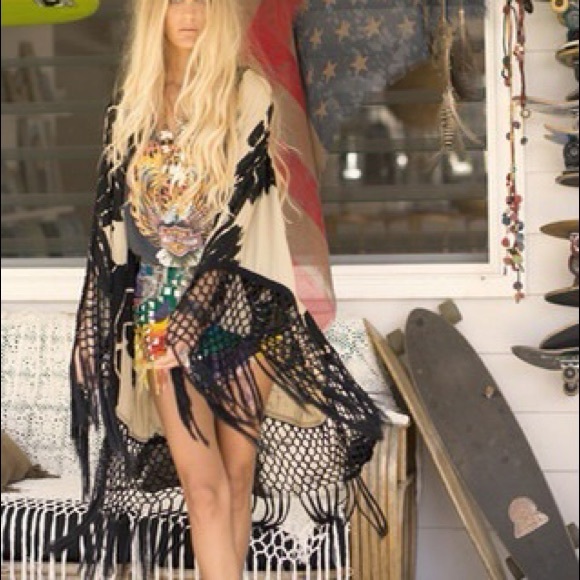 SOLD Spell & the Gypsy Collective Storm Kimono - Picture 1 of 4